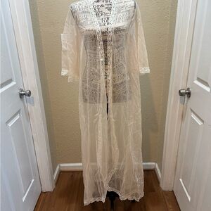 Vintage Bridal Peignoir/Robe